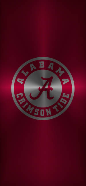 Metalik Logo Alabama Crimson Tide duvar kağıdı — iPhone 18 Pro Max Duvar Kağıdı
