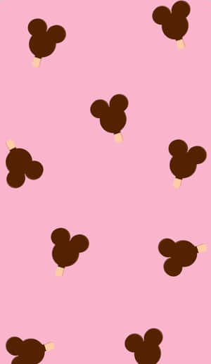 Mickey arkaplanı — Huawei Pura X View Duvar Kağıdı