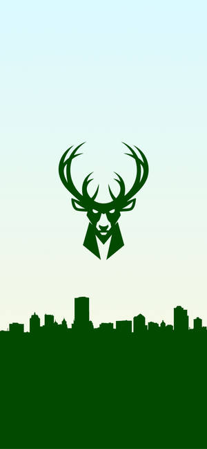 Milwaukee Bucks yeşil logo duvar kağıdı — iPhone 16 Pro Duvar Kağıdı