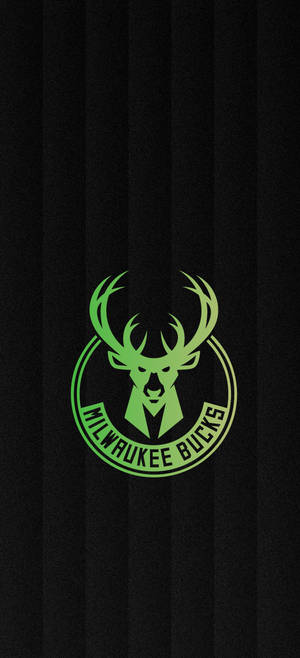 Milwaukee Bucks yeşil amblem duvar kağıdı — iPhone 16 Plus Duvar Kağıdı