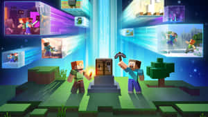 720p Minecraft Arkaplan — Minecraft Duvar Kağıdı