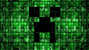 Minecraft Creeper Kolajı duvar kağıdı. — 2560x1440 Duvar Kağıdı