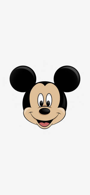 Minimalist Mickey Mouse Iphone — Galaxy S25 Duvar Kağıdı