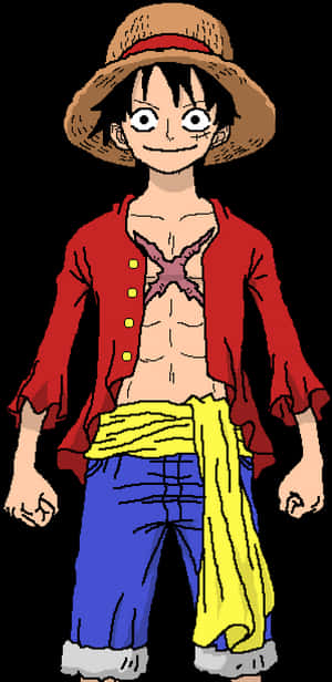 Monkey D. Luffy Png, Şeffaf Png — Pastel iPhone Duvar Kağıdı