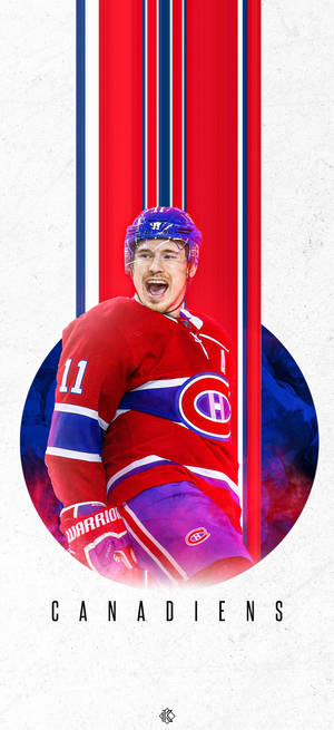 Montreal Canadiens #11 Gallagher duvar kağıdı. — iPhone 18 Pro Max Duvar Kağıdı