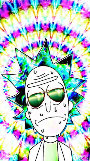 Morty Kaleydoskop Trippy Estetik — Sevimli estetik cadılar bayramı Duvar Kağıdı