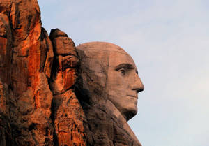 Mount Rushmore Abraham Lincoln Altın Saat
