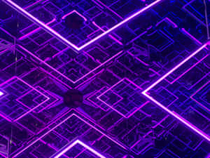 Muhteşem Mor Neon Işıklar — Neon mor Duvar Kağıdı