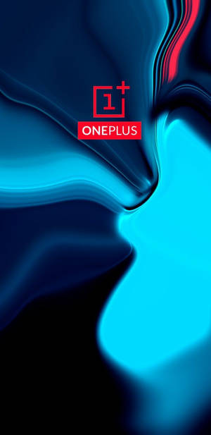 OnePlus 9R Logolu Mavi Soyut — Koyu mavi estetik GIF Duvar Kağıdı