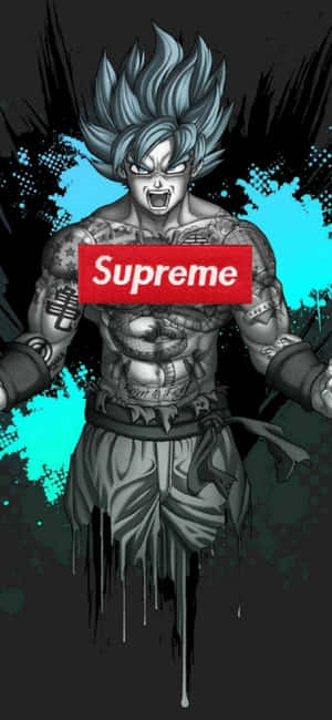 Supreme Drip — Goku Duvar Kağıdı