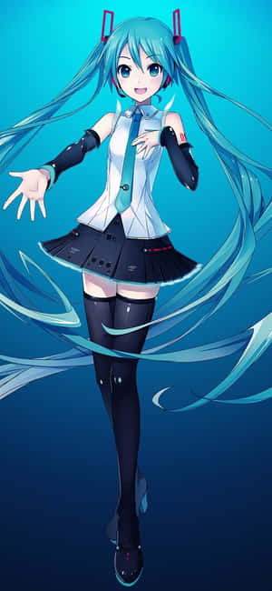 Hatsune Miku arka planı — Xiaomi T Duvar Kağıdı