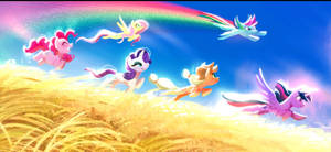 My Little Pony Masaüstü — Tek boynuzlu at Duvar Kağıdı