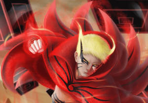 Naruto Baryon Modu Yumruk — Naruto baryon modu Duvar Kağıdı