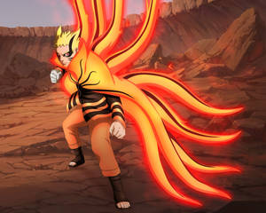 Naruto Baryon Modu Savaş Alanı — Naruto baryon modu Duvar Kağıdı