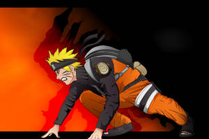 Naruto Dövüş Pozu Posteri duvar kağıdı