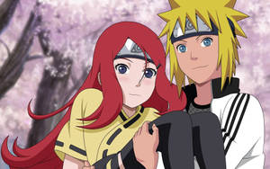 Naruto Karakterleri Kushina ve Minato duvar kağıdı — Tatlı naruto Duvar Kağıdı