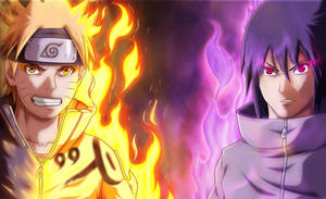 Naruto Sasuke Chakra Posteri duvar kağıdı