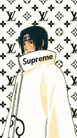 Naruto Supreme Itachi Beyaz Duvar Kağıdı