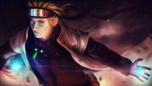 Dijital Çizim Hokage Naruto Uzumaki — Naruto vs sasuke Duvar Kağıdı