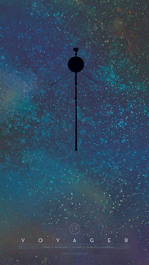 NASA iPhone Voyager 40. Yıl Dönümü — Uzay iPhone Duvar Kağıdı