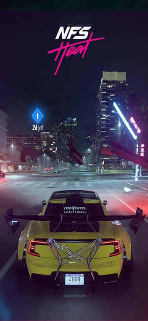 iPhone Xs Need For Speed Heat Arka Planı — Nubia NaviX Ultra Duvar Kağıdı
