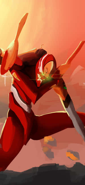 Neon Genesis Evangelion İphone — iPhone 14 Pro Duvar Kağıdı