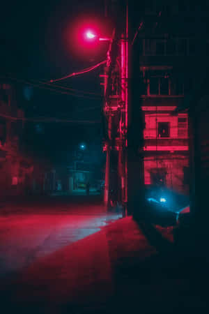 Neon Kırmızı Estetik