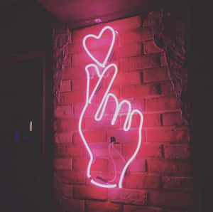 Neon Pembe Estetik resimleri — Estetik pembe Duvar Kağıdı