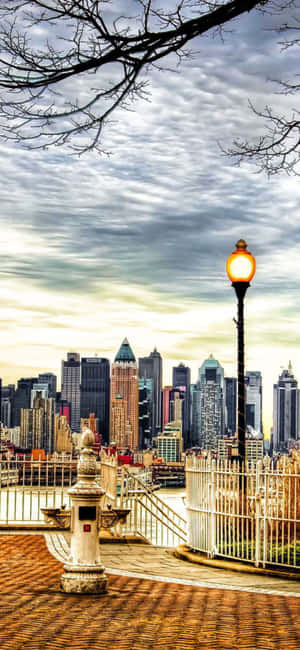 iPhone X New York Arkaplanı — RedMagic 11S Pro Duvar Kağıdı