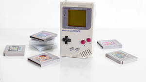 Nintendo Game Boy ve Kartuşları duvar kağıdı