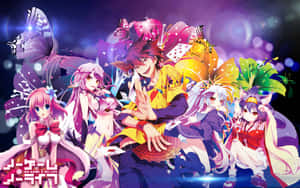 No Game No Life arka planı — No Game No Life Duvar Kağıdı