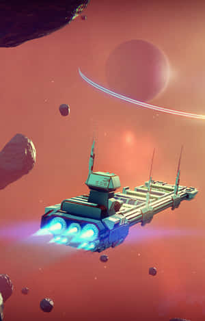 No Mans Sky Telefon — Honor Pad X8b Duvar Kağıdı