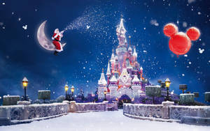 Noel masaüstü Disneyland Paris duvar kağıdı — Noel masaüstü Duvar Kağıdı