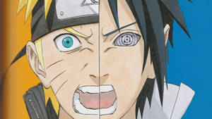 Öfkeli Naruto ve Sasuke duvar kağıdı — Naruto vs sasuke Duvar Kağıdı