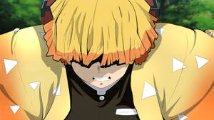 Öfkeli Zenitsu Demon Slayer — Zenitsu demon slayer Duvar Kağıdı