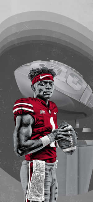Ohio State Futbolu iPhone — Galaxy S25 Edge Duvar Kağıdı