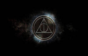 Ölüm Yadigarları Sembolü Harry Potter Ipad — Estetik harry potter Duvar Kağıdı