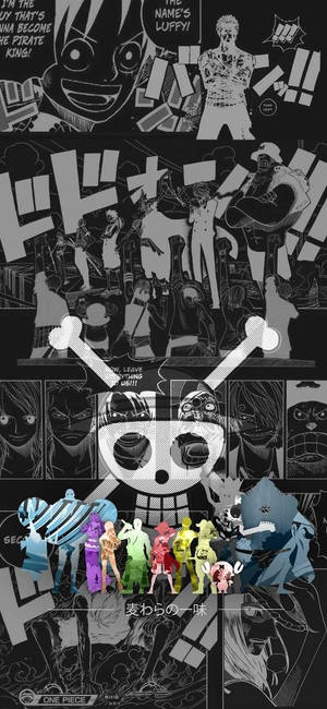 One Piece Estetik Manga Korsanları — One piece 4K GIF Duvar Kağıdı