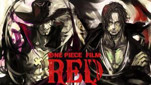 One Piece Film Red Shanks ve Mihawk — One Piece Duvar Kağıdı