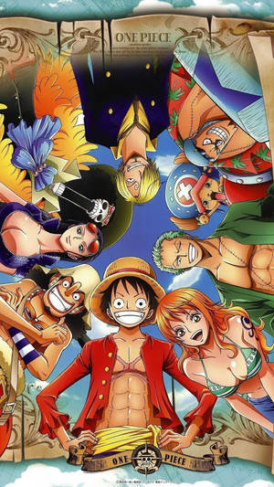 One Piece karakterleri iPhone duvar kağıdı — One Piece iPhone duvar kağıdı