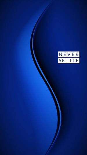 Oneplus Mavi Eğri duvar kağıdı