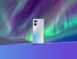 Kuzey Işıklarına Karşı Oppo Akıllı Telefon