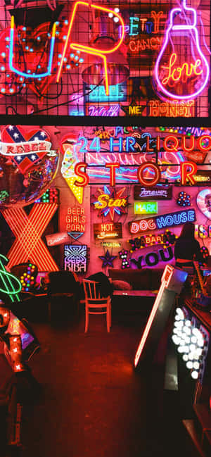 Neon Arka Plan