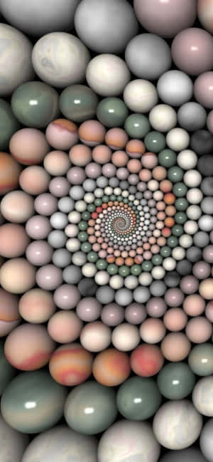 Spiral Arka Plan — Pixel 7 Duvar Kağıdı