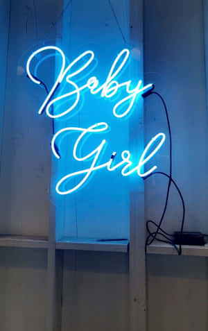 Neon Mavi Estetik Resimler — Neon mavisi estetiği Duvar Kağıdı