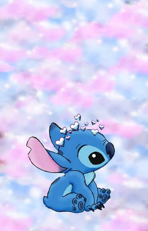 Pastel Lilo ve Stitch iPhone — Redmi Pad Duvar Kağıdı