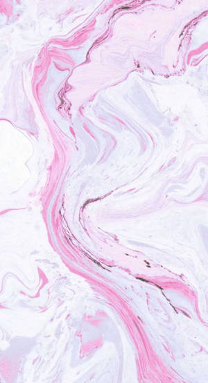Pembe Çizgili Pastel Mermer