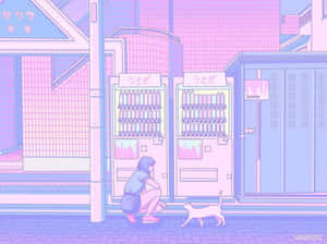 Pastel Mor Arkaplan — Pastel mor GIF Duvar Kağıdı