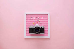 Pastel Pembe Estetik Harf Panosu