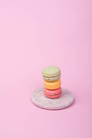 Pastel Pembe iPhone Makaronları — Pastel iPhone Duvar Kağıdı
